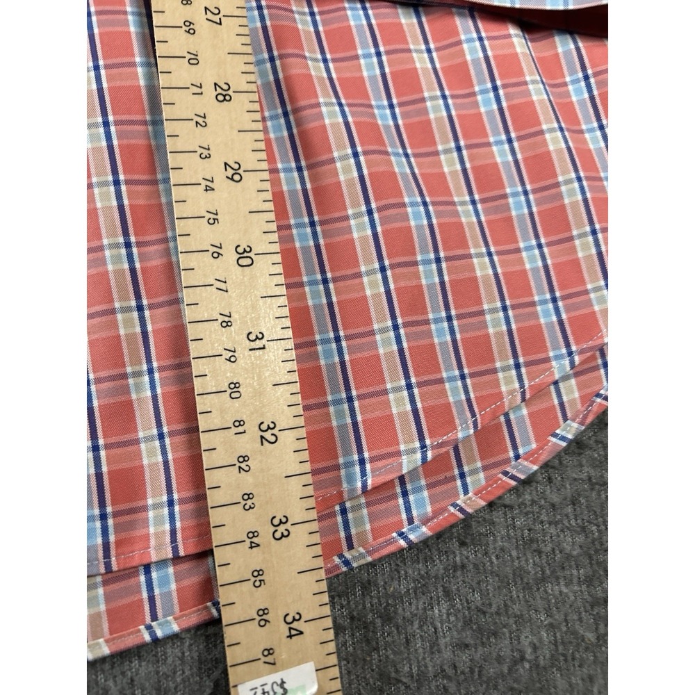 Orvis Shirt Mens XXL Multicolor Plaid Long Sleeve Button Up Dress Casual - Picture 5 of 6
